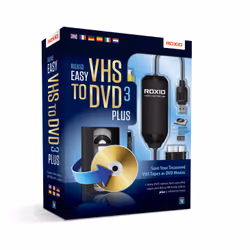 Roxio Easy VHS to DVD 3 Plus video capturing device USB 2.0