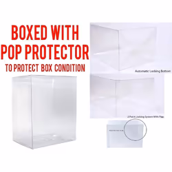 Wonder Woman 80th Anniversary White Lantern Glow-in-The-Dark Pop! Vinyl Figure - Entertainment Earth Exclusive (Bundled with EcoTek Protector Case to