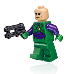 LEGO Super Heroes: Justice League Minifigure - Lex Luthor (in Green and Dark Purple Light Armor) 76097