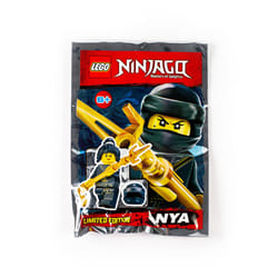 LEGO NINJAGO Minifigure - NYA (with Gold Kai Staff) Limited Edition Foil Pack