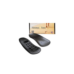 Natural Foot Orthotics Arch Support Insole for Low to Flat Arches - Made with Semi-Rigid Material  Plantar Fasciitis Relief Arch Support Shoe Inserts
