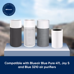 Genuine HEPASilent Replacement Filter for Blue 411/3210 Air Purifier â Removes 99.97% of Pollen, Dust, Pet Dander, Mould, Bacteria & Viruses
