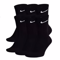 NIKE Everyday Performance Training Socks (6-Pair) (L (Men's 8-12 / Wom