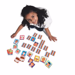 eeBoo I Never Forget a Face Matching & Memory Game