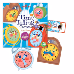 eeBoo Time Telling Game Board game Learning