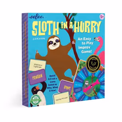 eeBoo Sloth in a Hurry Action Board Game, Board game, Family, 5 yr(s), Family game