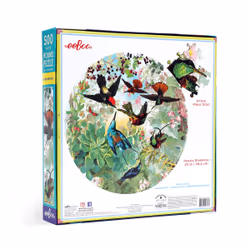 eeBoo Hummingbirds Shape puzzle 500 pc(s) Animals