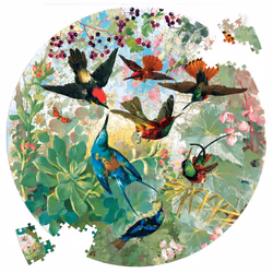 eeBoo Hummingbirds Shape puzzle 500 pc(s) Animals