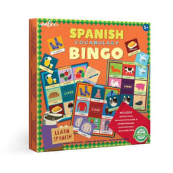eeBoo Spanish Bingo Board game Learning