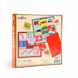eeBoo Spanish Bingo Board game Learning