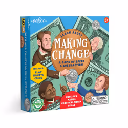 eeBoo Making Change Game, Board game, Economic simulation, 5 yr(s), Family game