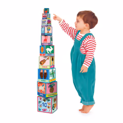 eeBoo First Words Tot Tower