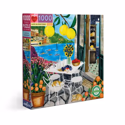eeBoo Cats in Positano, 1000 pc(s), Art