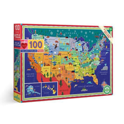 eeBoo This Land is Your Land Jigsaw puzzle 100 pc(s) Maps