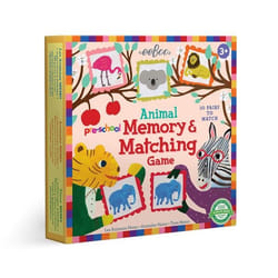 eeBoo Pre-School Animal Memory & Matching Game Board game