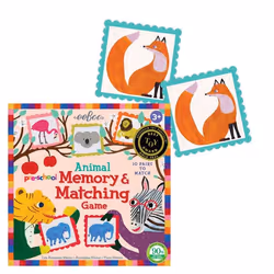 eeBoo Pre-School Animal Memory & Matching Game Board game