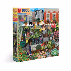 eeBoo Urban Gardening, 1000 pc(s), Art