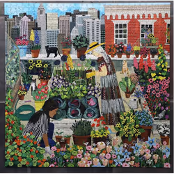 eeBoo Urban Gardening Block puzzle 1000 pc(s) Art