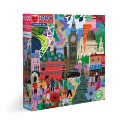 eeBoo London Life Block puzzle 1000 pc(s) Art
