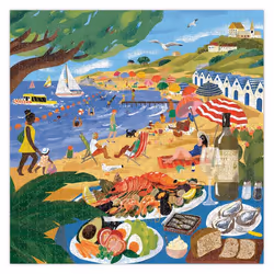 eeBoo Beach Umbrellas Block puzzle 1000 pc(s) Art