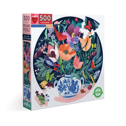 eeBoo Still Life with Flowers Block puzzle 500 pc(s) Art