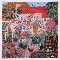 eeBoo English Cottage Block puzzle 1000 pc(s) Art