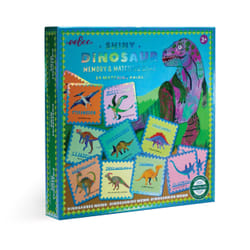 eeBoo Shiny Dinosaur Card Game Memory