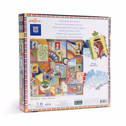 eeBoo: Piece and Love UFO Victorian Ladies 1000 Piece Adult Square Jig
