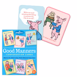 eeBoo Good Manners Conversation Cards