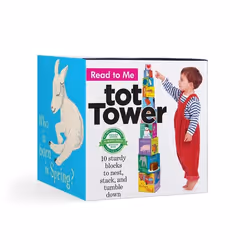 eeBoo Read-To-Me Tot Tower, 2 yr(s), 10 pc(s)