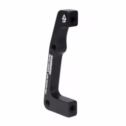 Shimano MA-F Disc Brake Mounting Bracket Black 203-mm Post/Post Front