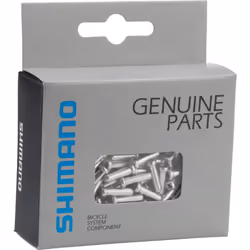 Shimano Derailleur Cable End Cap X100 Silver 1.2-mm