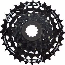 SHIMANO Tourney CS-HG200 Cassette - 7 Speed 12-32t Black