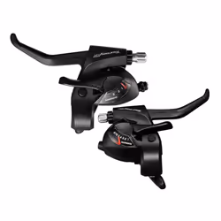 SHIMANO Shift/Brake Lever Set  ST-TX800  Tourney TX  3X8-SPEED Black