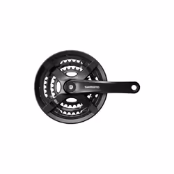 Shimano Tourney FC-TY501 Crankset - 175mm  6/7/8-Speed  42/34/24t  Riv