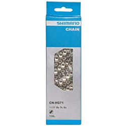 HG71 8/7/6-Speed Bicycle Chain W/SM-UG51 Quick Link - CN-HG71-I - ECNHG71T116Q
