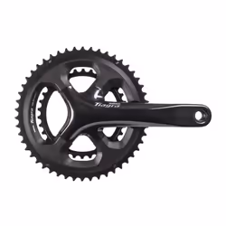 Shimano Tiagra FC-4700 Crankset - 172.5mm 10-Speed 50/34t 110 Asymmetric BCD Hollowtech II Spindle Interface Gray
