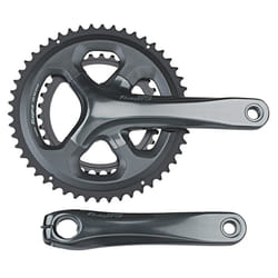 Shimano Tiagra FC-4700 Crankset - 172.5mm  10-Speed  52/36t  110 Asymmetric BCD  Hollowtech II Spindle Interface  Gray