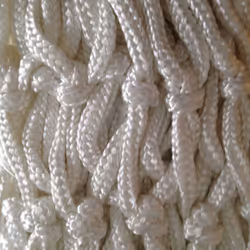 Heavy Duty White Net  for Basketball Rim