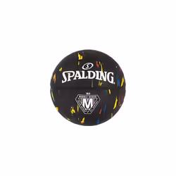 Spalding Marble Series Black Multi-Color Outdoor Basketball 29.5"