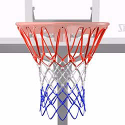 Spalding All-Weather Red  White  Blue Net