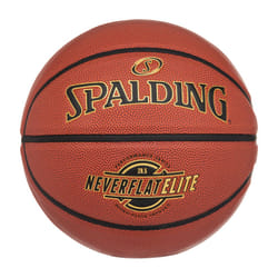 Spalding NeverFlat Elite Indoor-Outdorr Basketball 28.5""