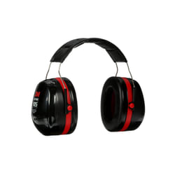 3M Standard Earmuffs  Black/Red  Over The Head