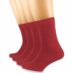 Hugh Ugoli Womens cotton crew Socks  Plain color  Regular Fit  Soft ca