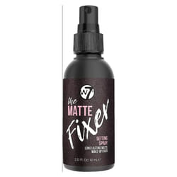 W7 Matte Fixer Makeup Setting Spray Finish Long Lasting Ultra-Fine