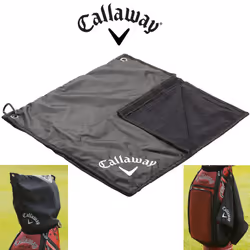 Callaway Golf Waterproof Rain Hood/Cover & Golf Towel Combo