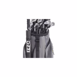 Izzo Golf Izzo Ultra-Lite Cart Golf Bag with Single Strap & Exclusive Features, Black