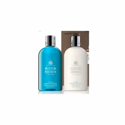 Molton Brown Coastal Cypress Body Wash & Body Lotion 300ml Set Unboxed