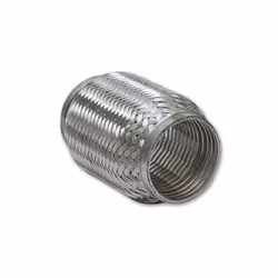 Vibrant Performance Vibrant 60804 2.5 x 4 Long Flexible Stainless Steel Coupler