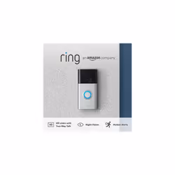 Ring Video Doorbell (2nd Gen) by Amazon | Wireless Video Doorbell Security Camera with 1080p HD Video, battery-powered, Wifi, easy installation
